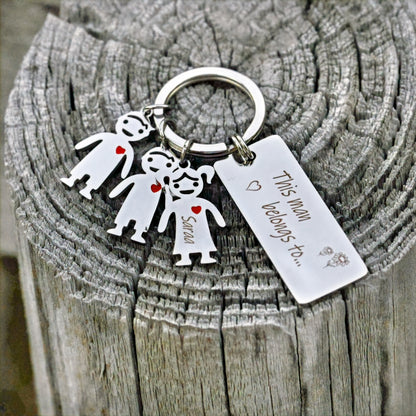 Keychain Kids Names image 1