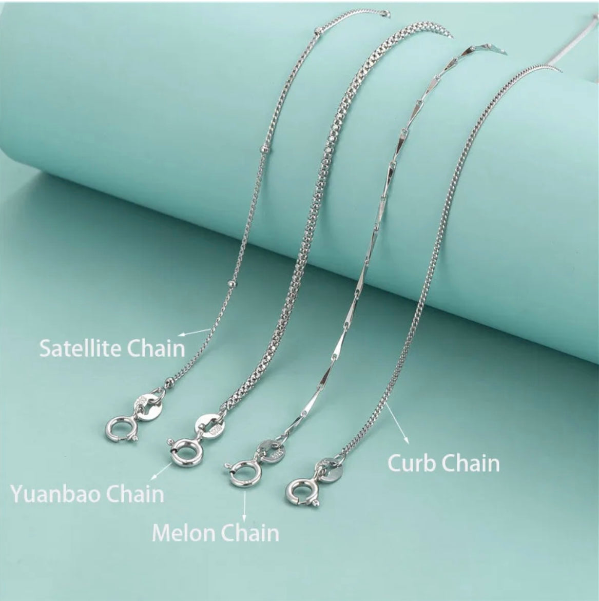 Fine Silver Chains image 1