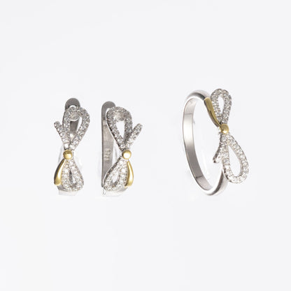 Bow Ribbon Earrings image 0