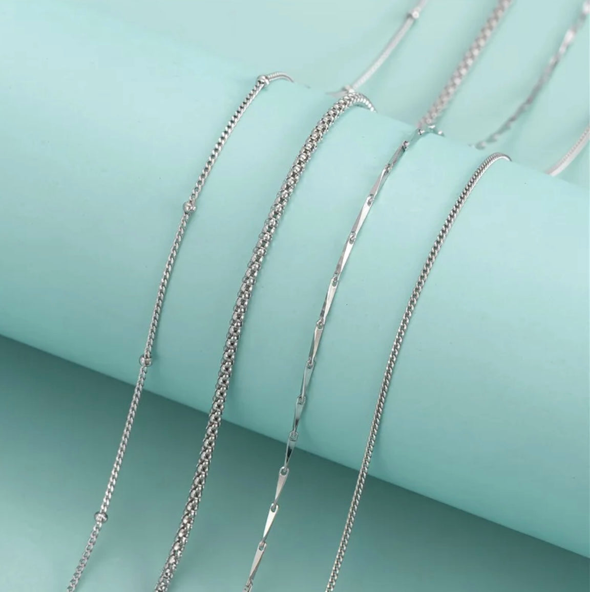 Fine Silver Chains image 0