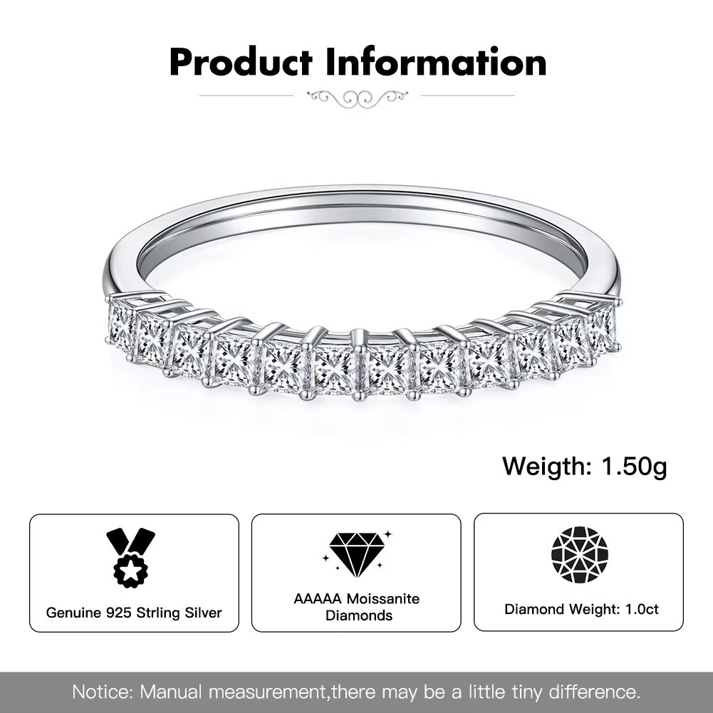 D VVS Moissanite Ring