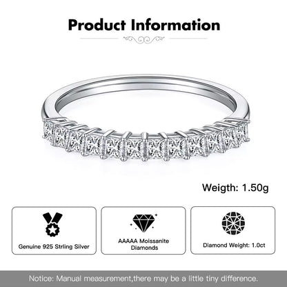 D VVS Moissanite Ring