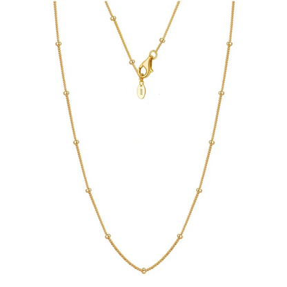 Cable chain with ball