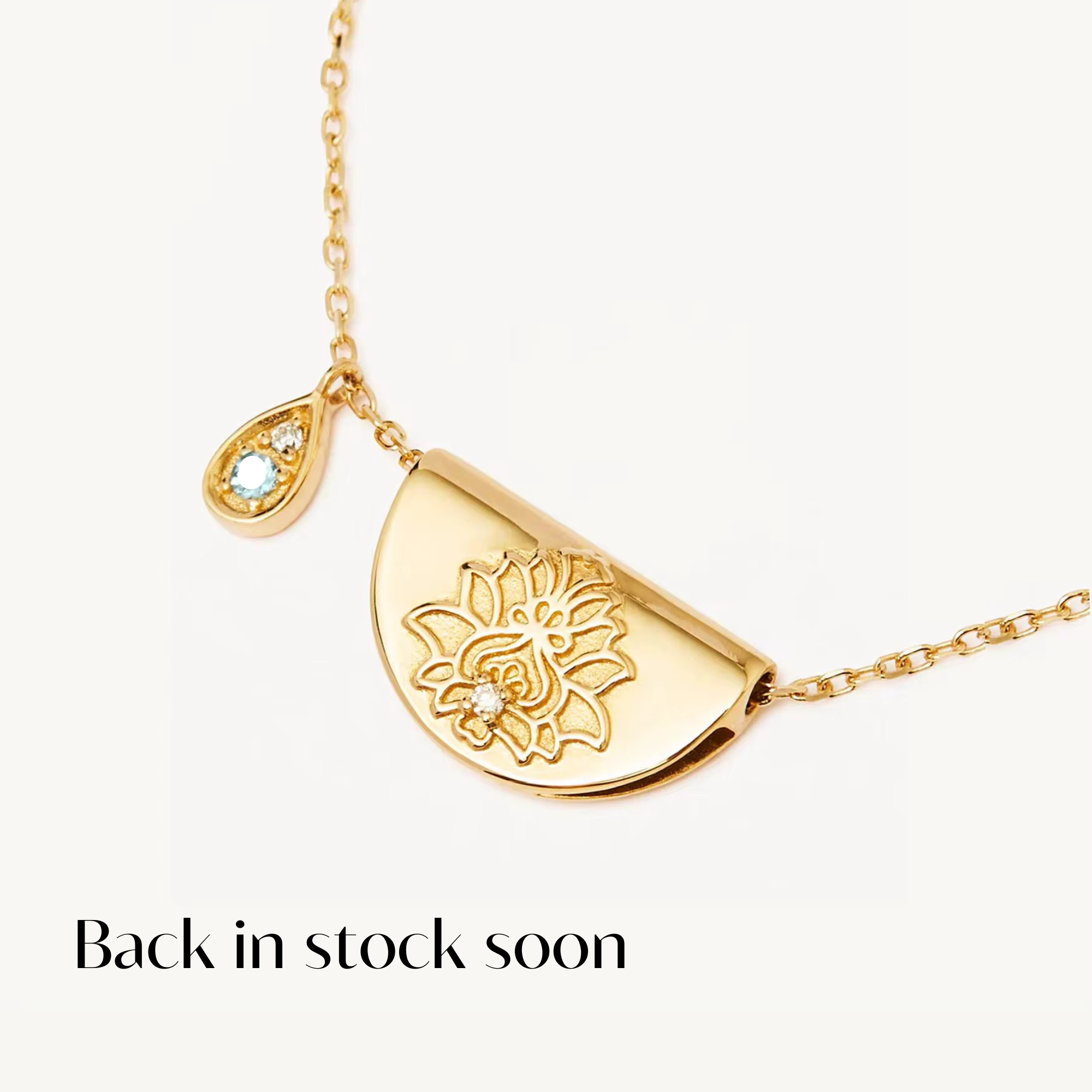 Lotus Necklace