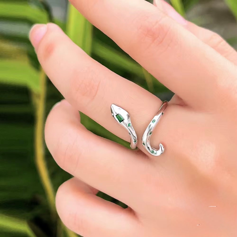 Snake Ring Sterling Silver