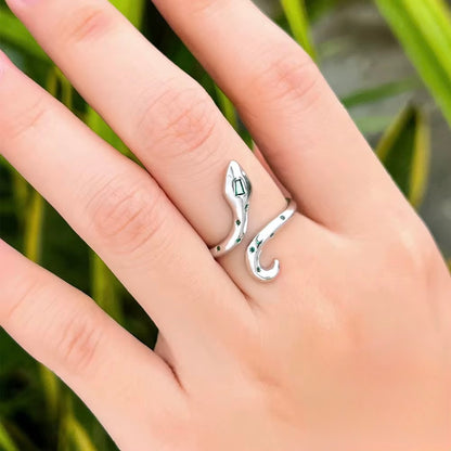 Snake Ring Sterling Silver