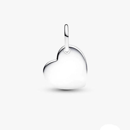 Heart Red Stone Dangle Charm