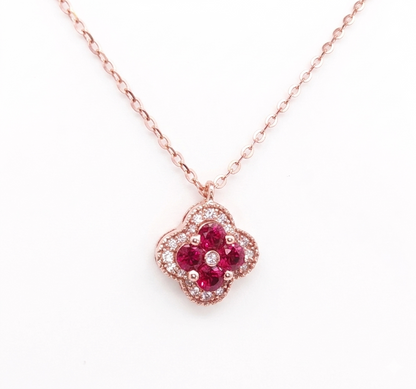 Diamond & Ruby Necklace