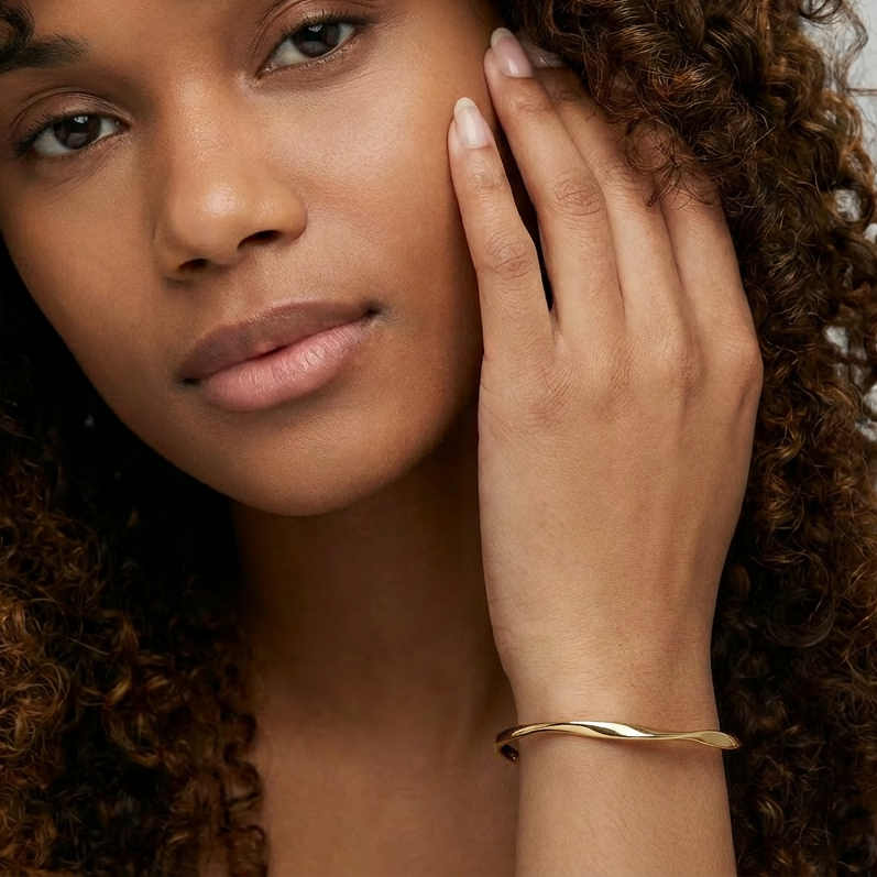 Vermeil Bangle