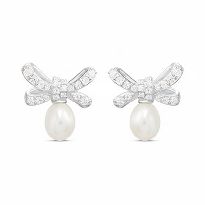 Pearl Stud Earrings