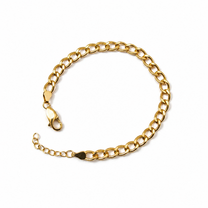 Gold Filled Curb Link Bracelet