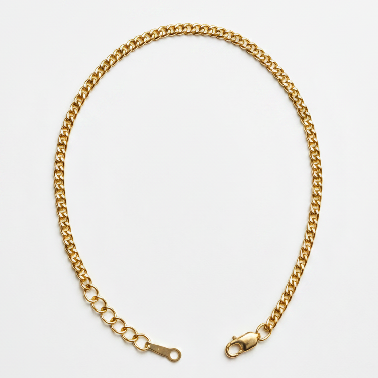 Gold-Filled Curb Link Bracelet