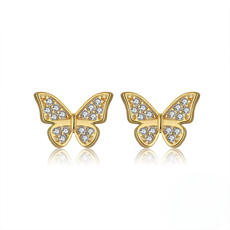 Butterfly Stud