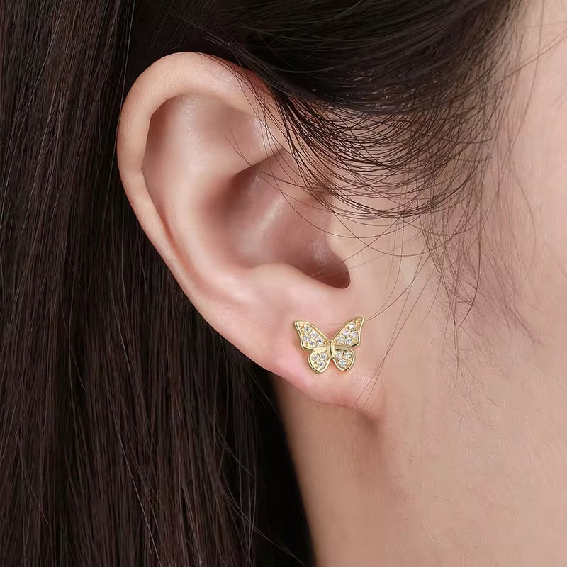 Butterfly Stud