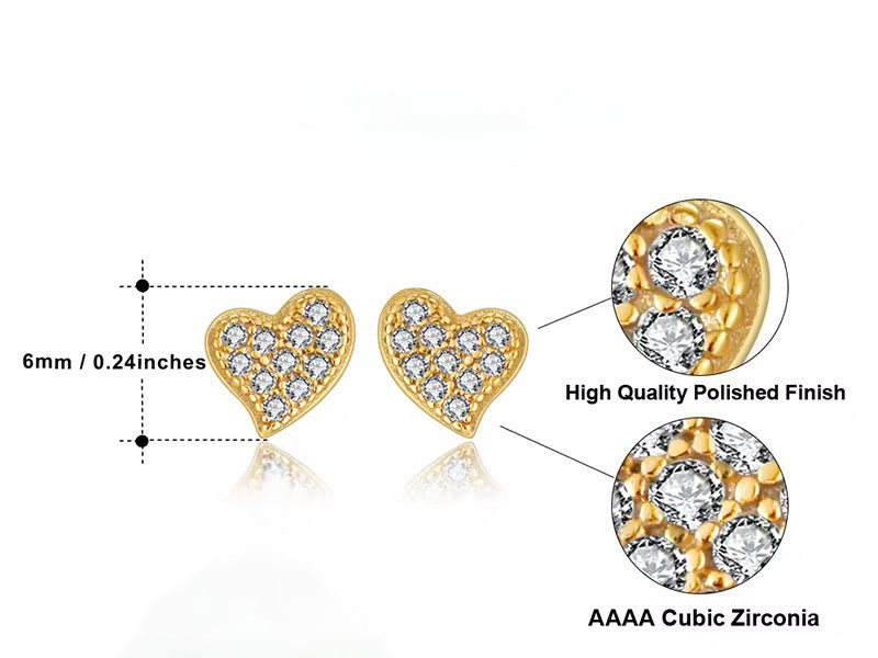 Heart Stud