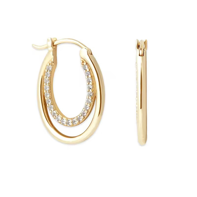 Double Hoop Earrings