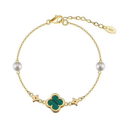 Malachite, Pearl, Shell Pearl