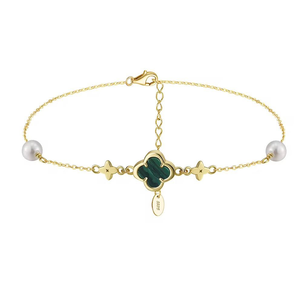 Malachite Anklet