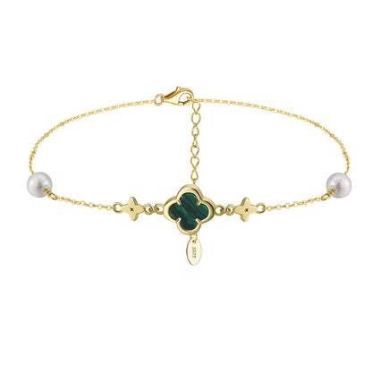 Malachite Anklet