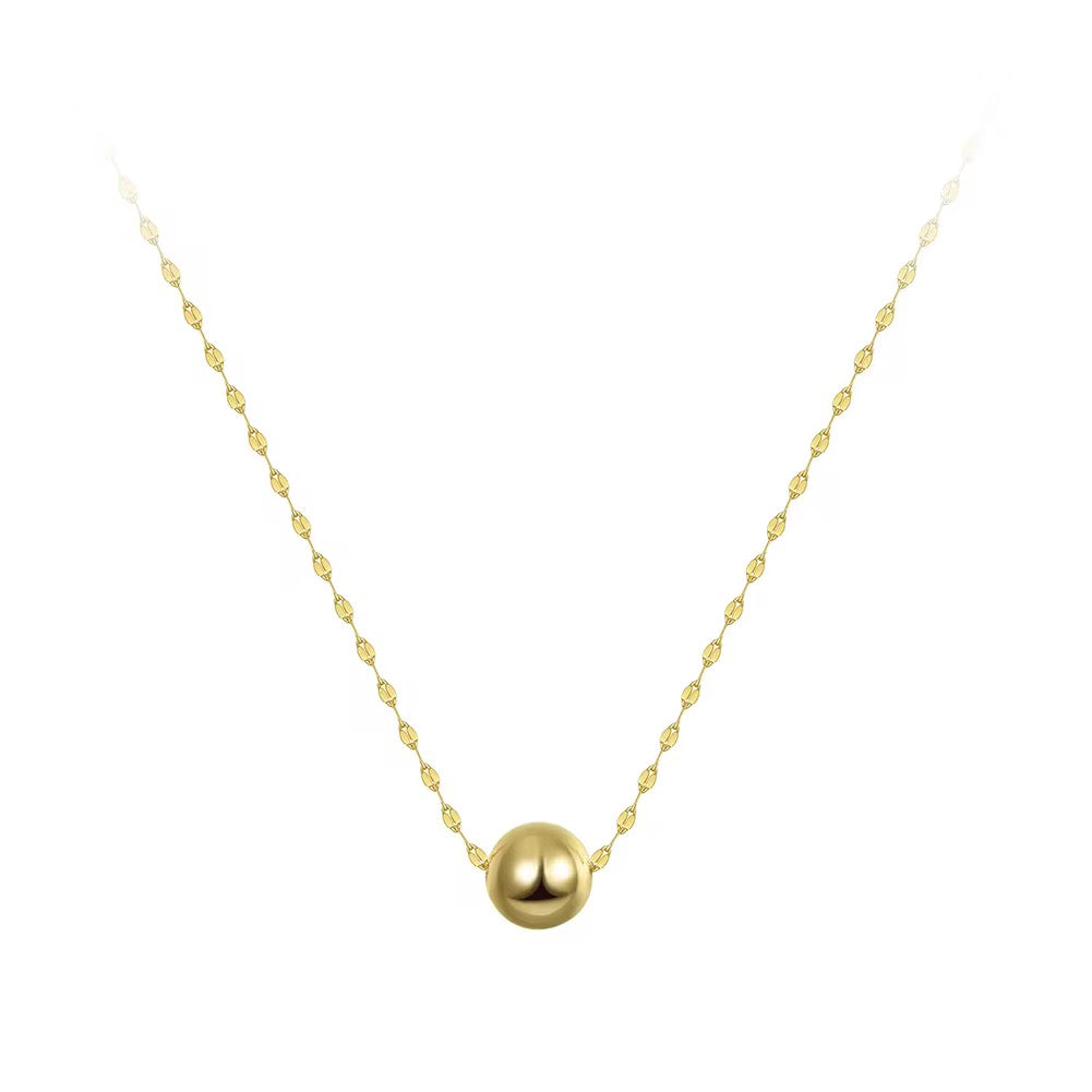 Ball 925 Sterling Silver Necklace