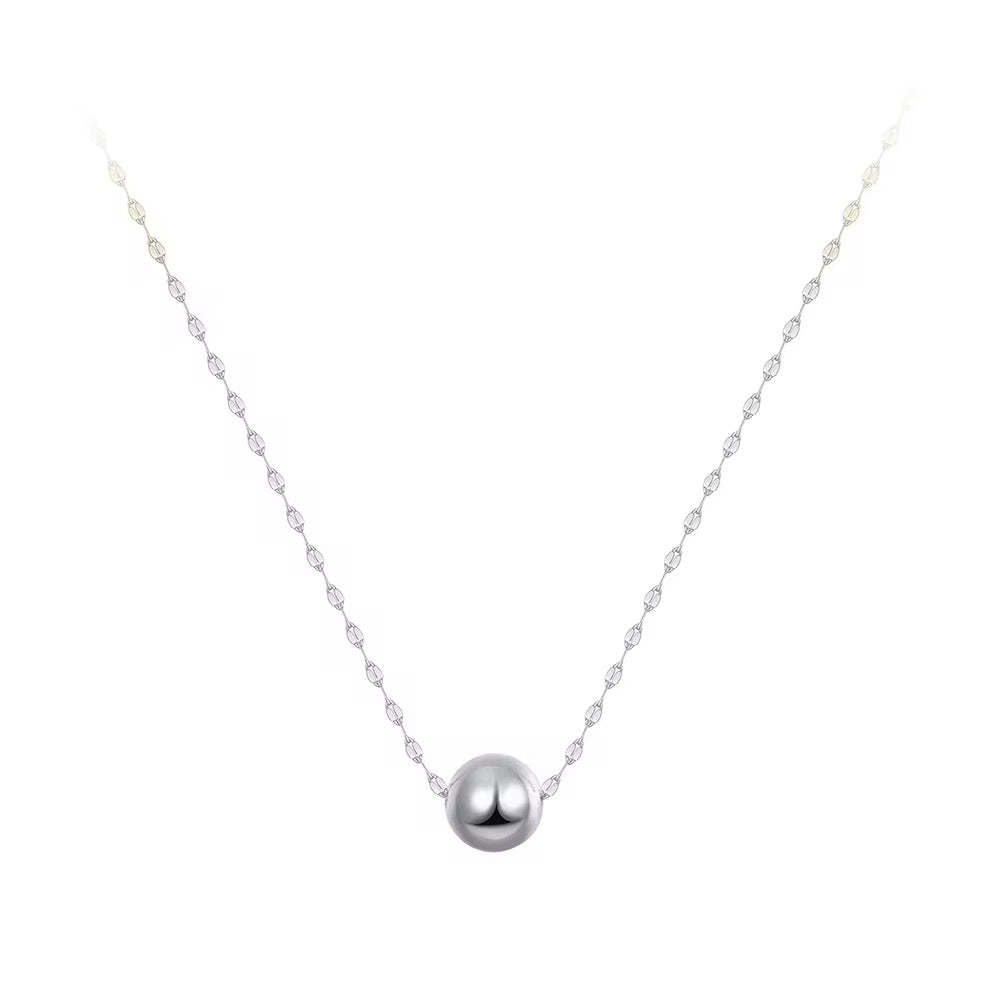 Ball 925 Sterling Silver Necklace