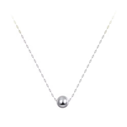 Ball 925 Sterling Silver Necklace