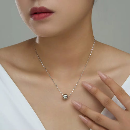Ball 925 Sterling Silver Necklace