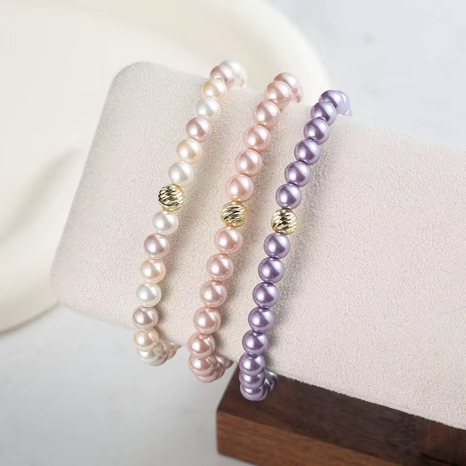 Shell Pearl Bracelet