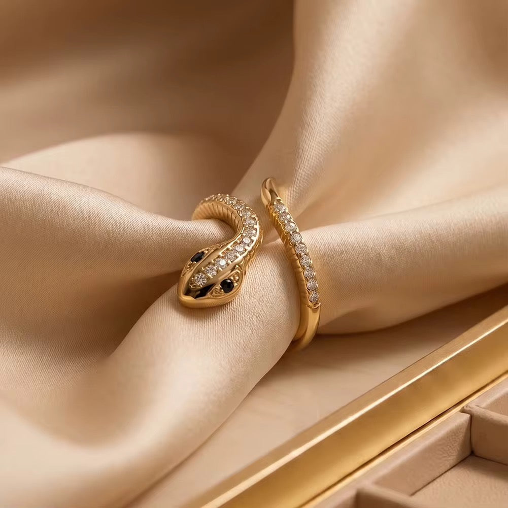 Snake Stainless Steel Ring