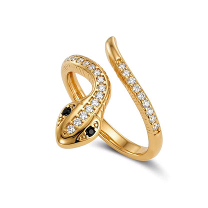 Snake Stainless Steel Ring