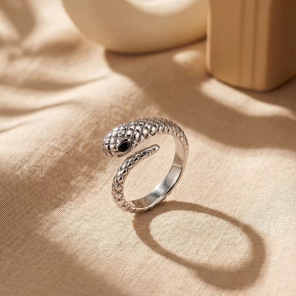 Snake Stainless Steel Ring