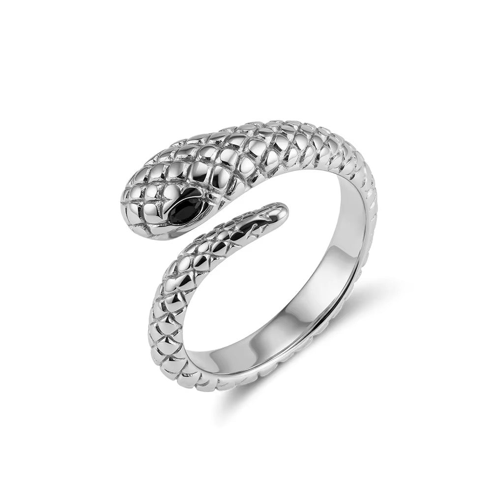 Snake Stainless Steel Ring