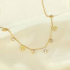 Tree Anklet Stainless Steel