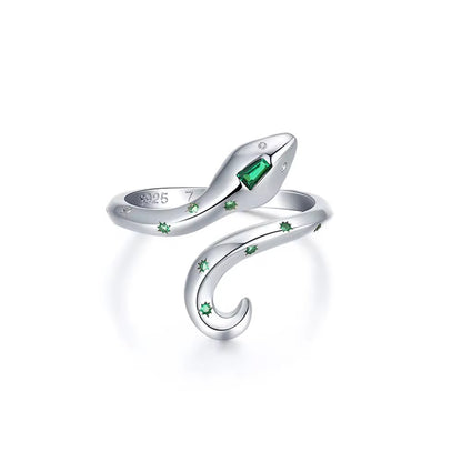 Snake Ring Sterling Silver