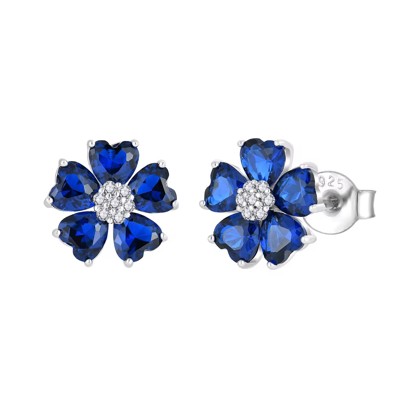 Blue Heart ZC Eerrings