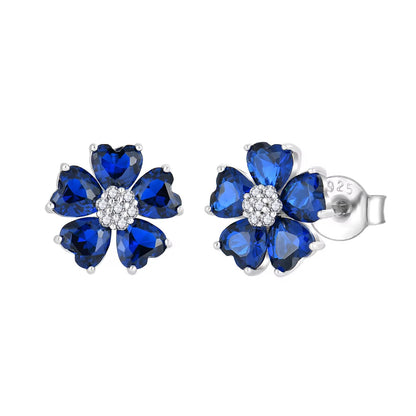 Blue Heart ZC Eerrings