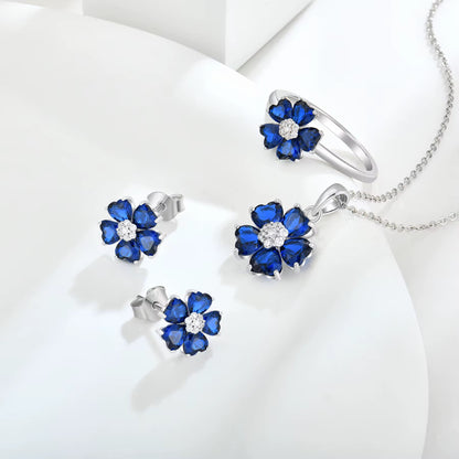 Blue Heart ZC Eerrings