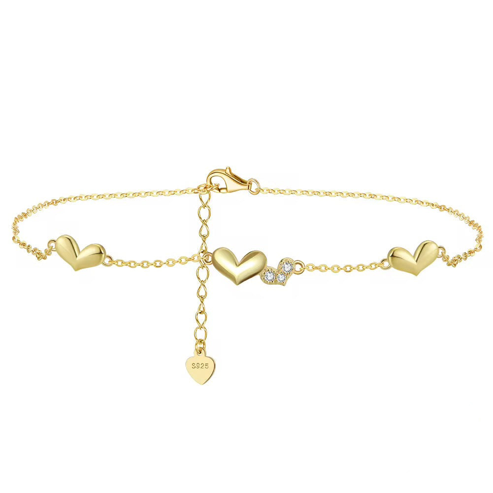 Heart Anklet