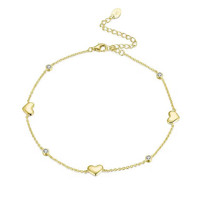 Heart Anklet
