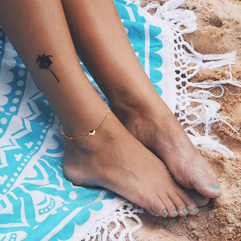 Heart Anklet