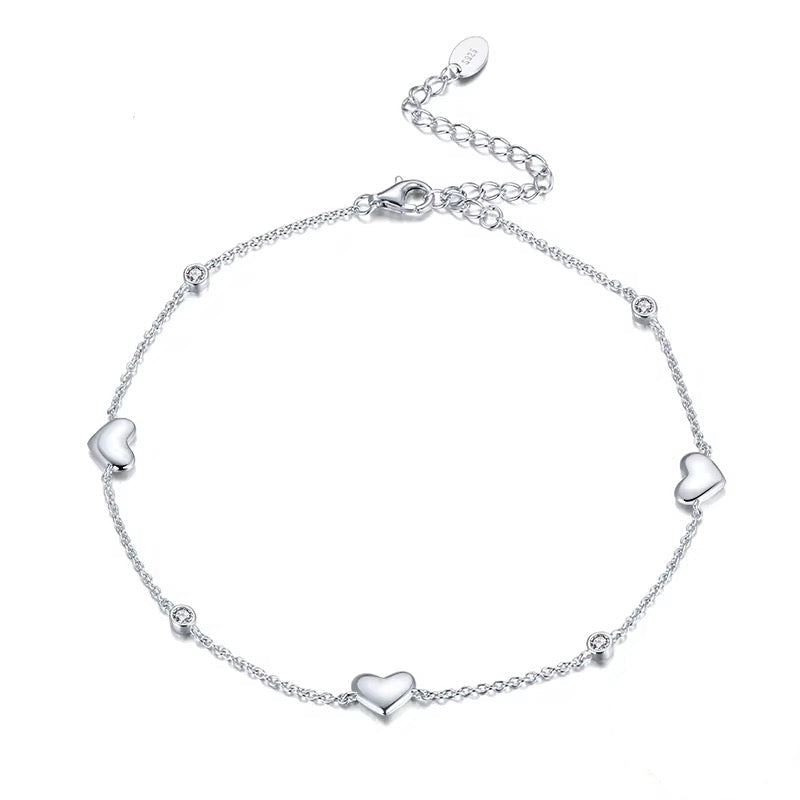 Heart Anklet