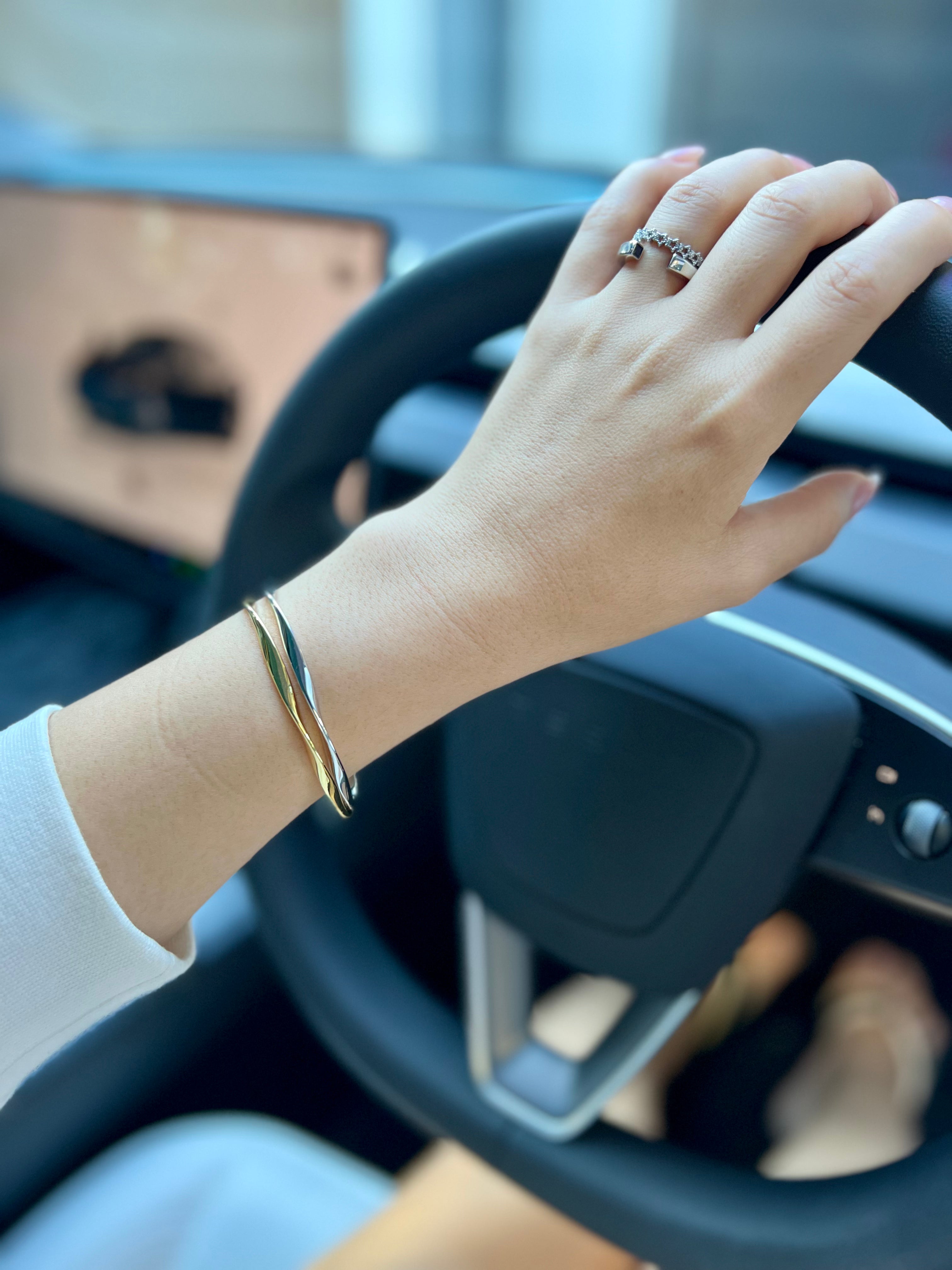 Vermeil Bangle