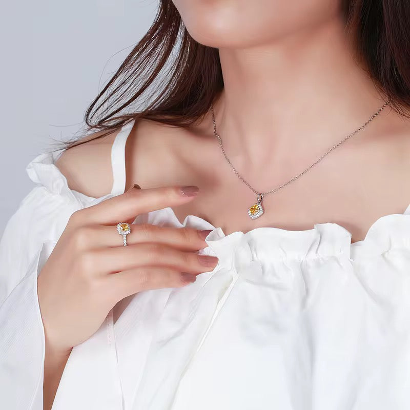 Yellow Stone Ring