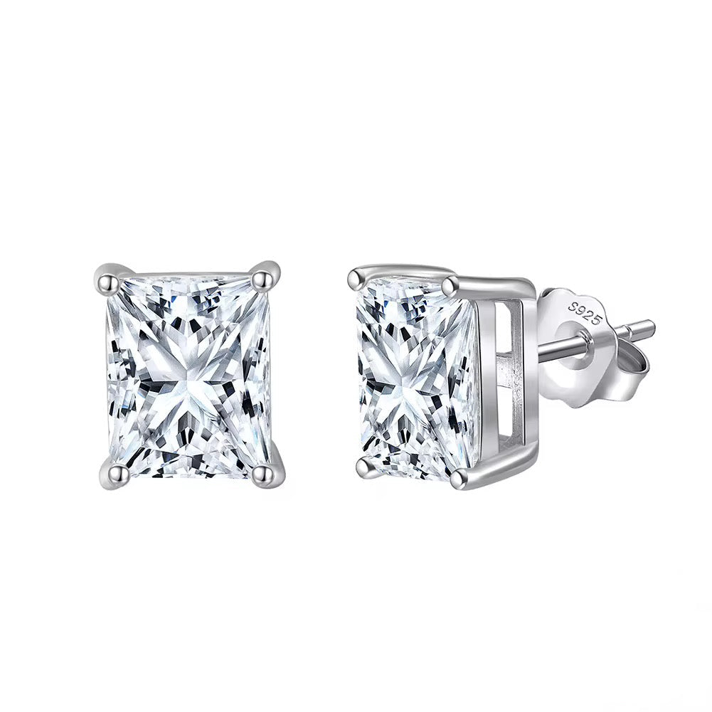 Cubic Zirconia Stud Earrings
