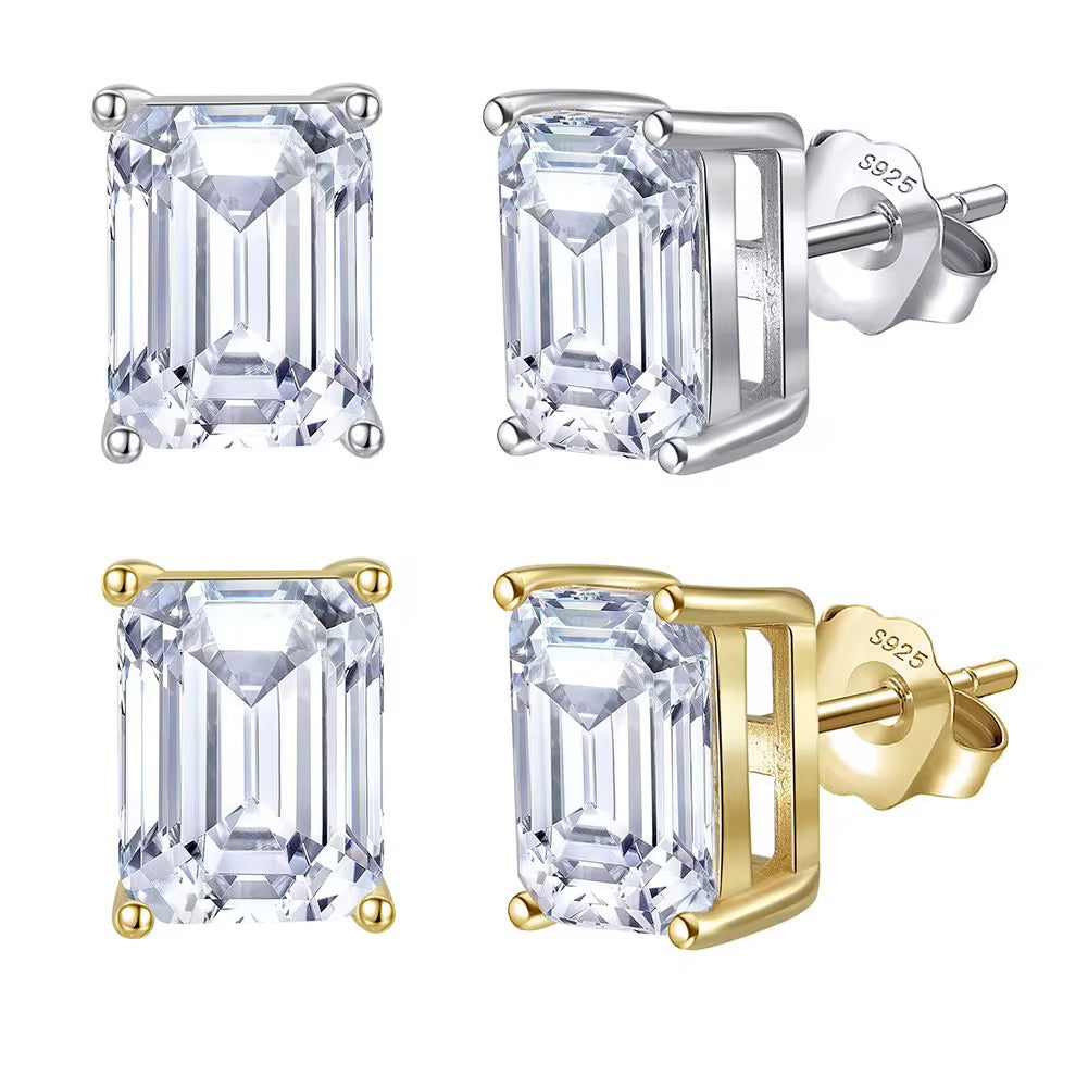 Cubic Zirconia Stud Earrings