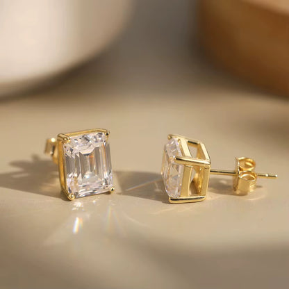 Cubic Zirconia Stud Earrings