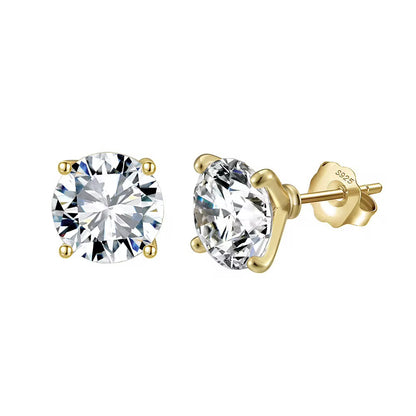Cubic Zirconia Stud Earrings
