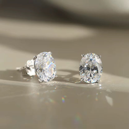 Cubic Zirconia Stud Earrings