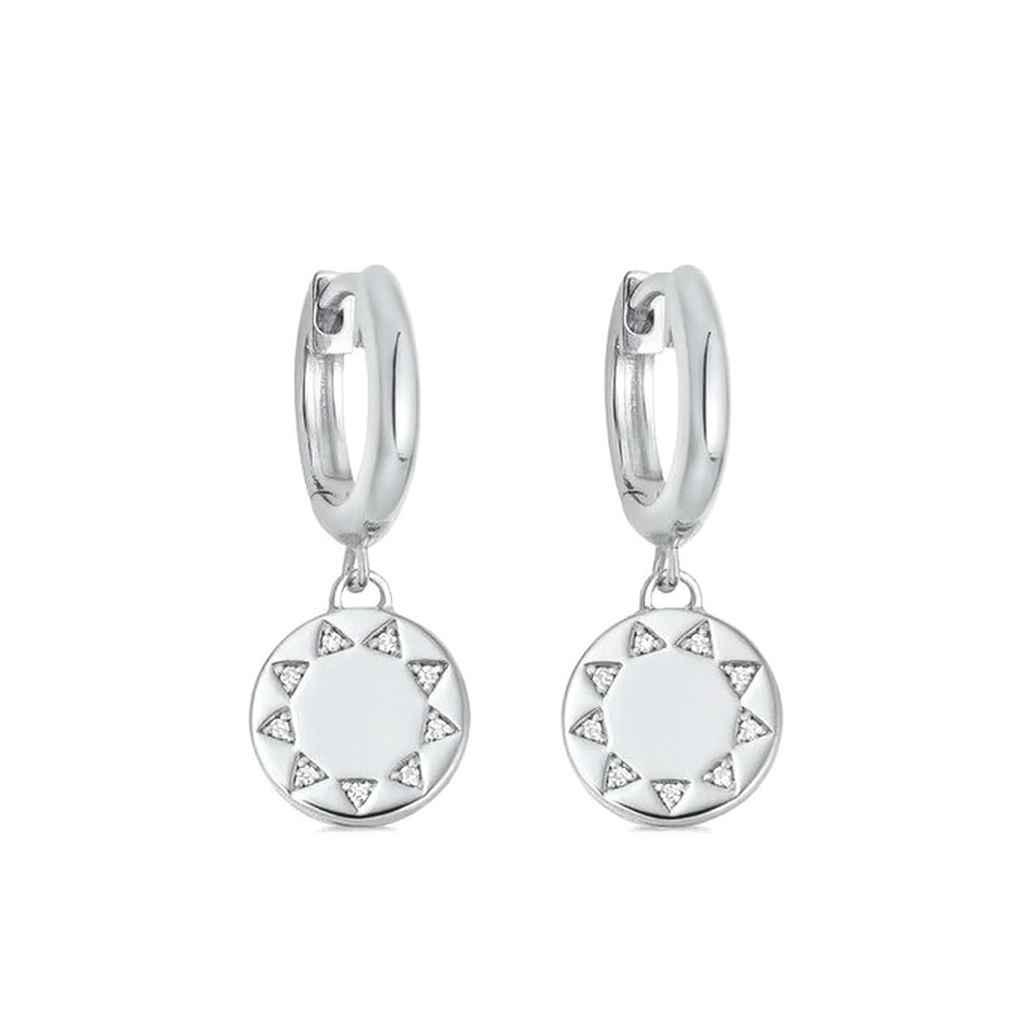 Disc Earrings