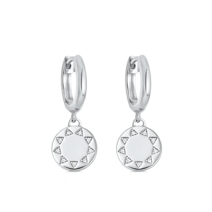 Disc Earrings